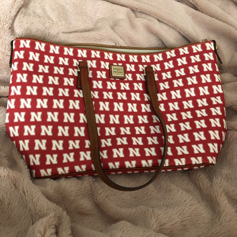 Dooney and Burke Nebraska tote
